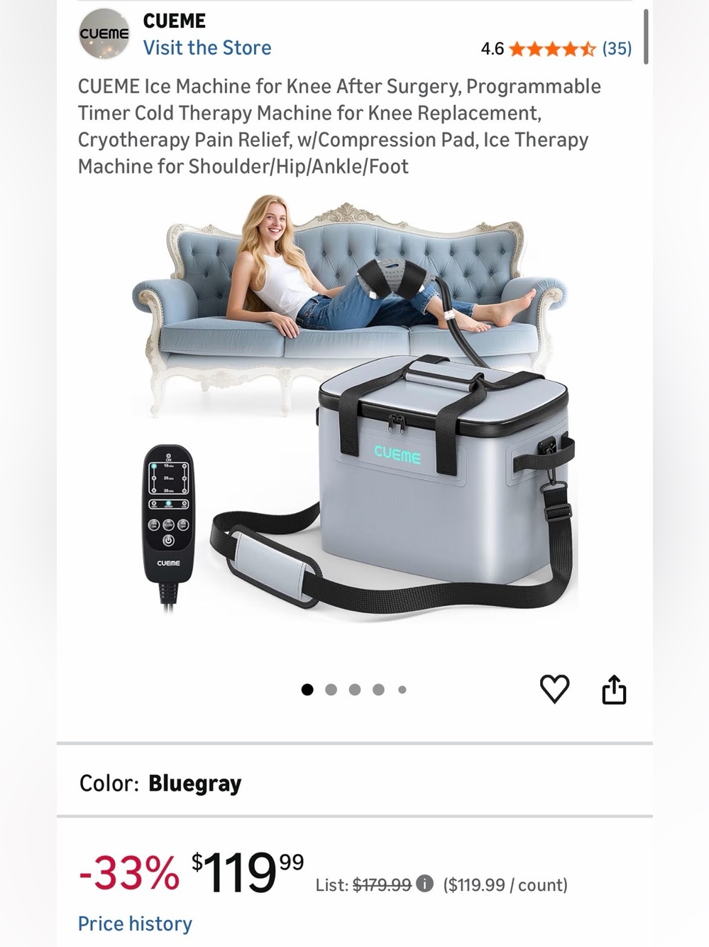 New Portable cryotherapy Bag